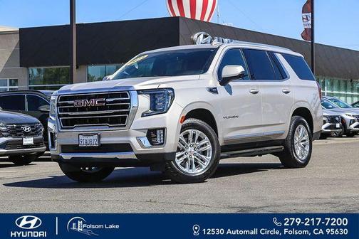 Beige Pearl Metallic 2024 GMC Yukon SLT