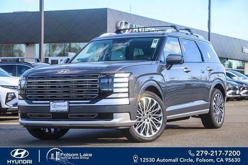 Gray Pearl 2026 Hyundai Palisade Hybrid Calligraphy