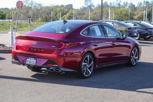 Red 2023 Hyundai SONATA SEL Plus