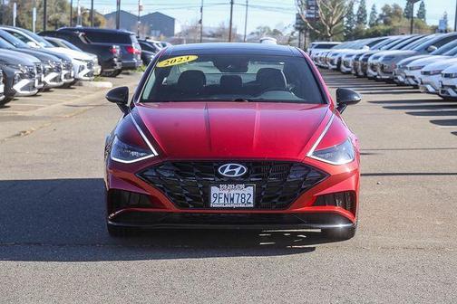 Red 2023 Hyundai SONATA SEL Plus