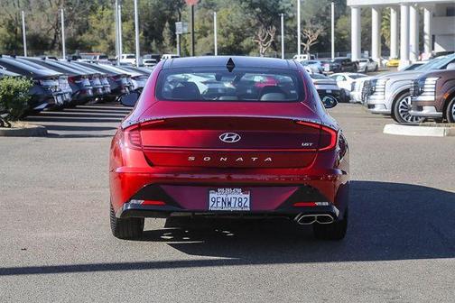 Red 2023 Hyundai SONATA SEL Plus