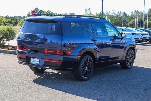 Atlantic Blue 2026 Hyundai SANTA FE HEV Calligraphy