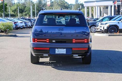 Atlantic Blue 2026 Hyundai SANTA FE HEV Calligraphy