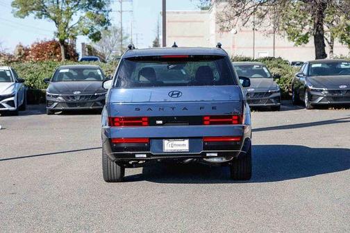 Atlantic Blue 2026 Hyundai SANTA FE HEV Calligraphy