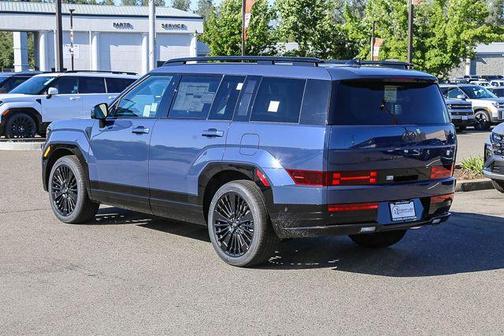 Atlantic Blue 2026 Hyundai SANTA FE HEV Calligraphy