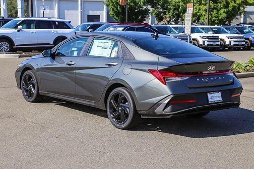 Amazon Gray 2026 Hyundai ELANTRA HEV SEL