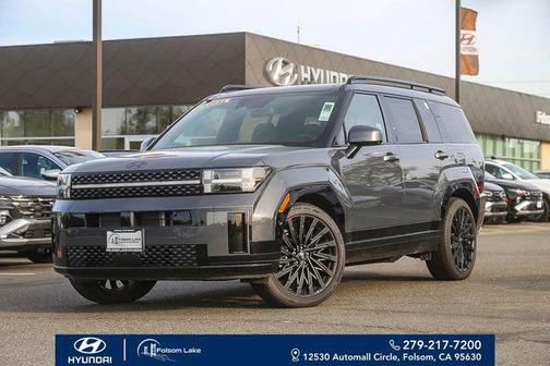 Gray 2025 Hyundai SANTA FE Calligraphy