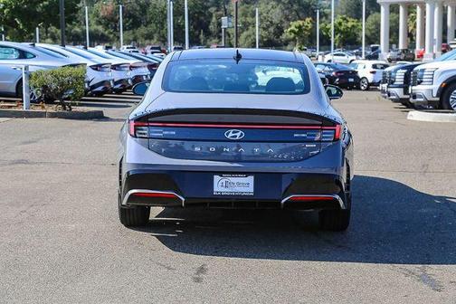 Blue 2026 Hyundai SONATA Hybrid SEL
