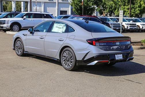 Blue 2026 Hyundai SONATA Hybrid SEL