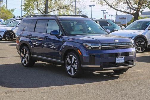 Atlantic Blue 2026 Hyundai SANTA FE Limited