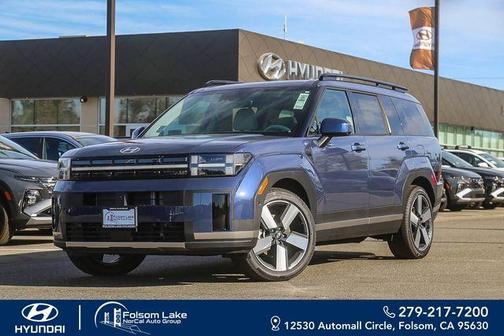 Atlantic Blue 2026 Hyundai SANTA FE Limited