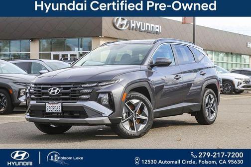 Titanium Gray 2025 Hyundai TUCSON Hybrid SEL Convenience