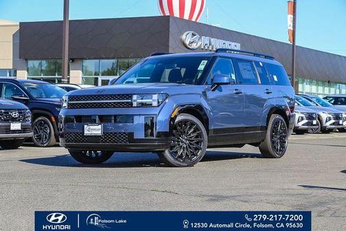 Atlantic Blue 2026 Hyundai SANTA FE Calligraphy
