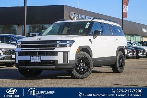 White 2026 Hyundai SANTA FE XRT