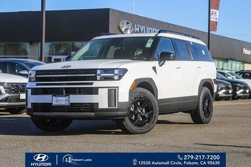 White 2026 Hyundai SANTA FE XRT