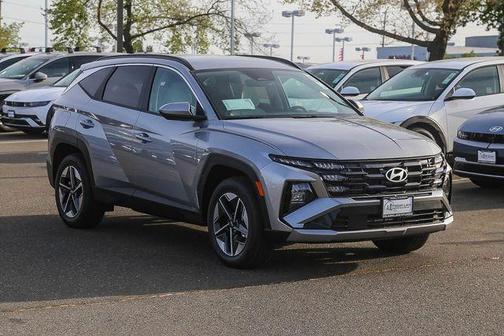 Shimmering Silver 2026 Hyundai TUCSON Plug-In Hybrid SEL