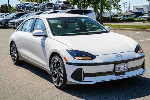 White 2025 Hyundai IONIQ 6 SEL