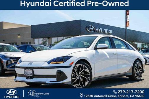 White 2025 Hyundai IONIQ 6 SEL