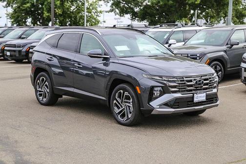 Gray 2026 Hyundai TUCSON Hybrid Limited