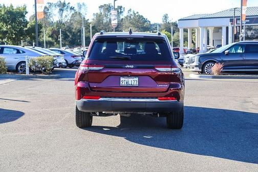 Velvet Red Pearlcoat 2022 Jeep Grand Cherokee Limited