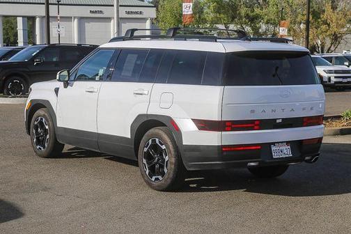 White 2025 Hyundai SANTA FE SEL