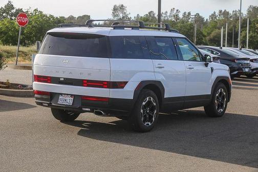 White 2025 Hyundai SANTA FE SEL