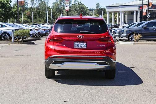 Calypso Red 2023 Hyundai SANTA FE HEV Limited