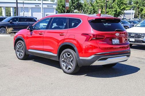 Calypso Red 2023 Hyundai SANTA FE HEV Limited