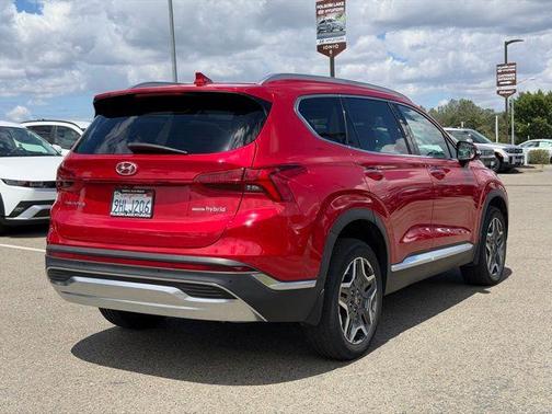 Calypso Red 2023 Hyundai SANTA FE HEV Limited