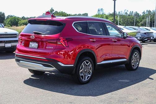 Calypso Red 2023 Hyundai SANTA FE HEV Limited