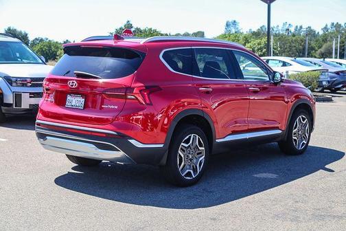 Calypso Red 2023 Hyundai SANTA FE HEV Limited