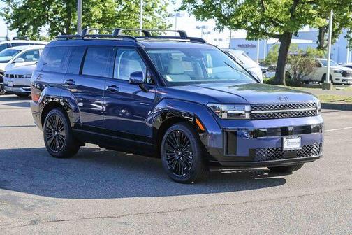 Atlantic Blue 2026 Hyundai SANTA FE HEV Calligraphy