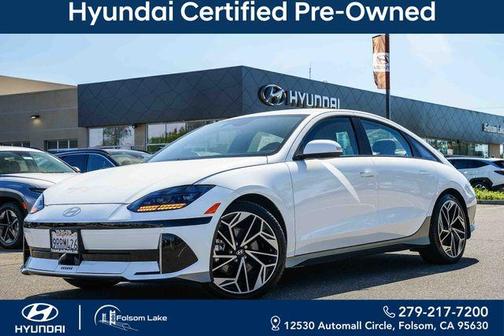 White 2025 Hyundai IONIQ 6 SEL
