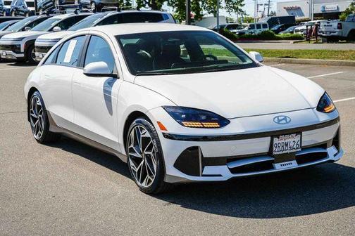 White 2025 Hyundai IONIQ 6 SEL