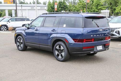 Atlantic Blue 2026 Hyundai SANTA FE HEV SEL