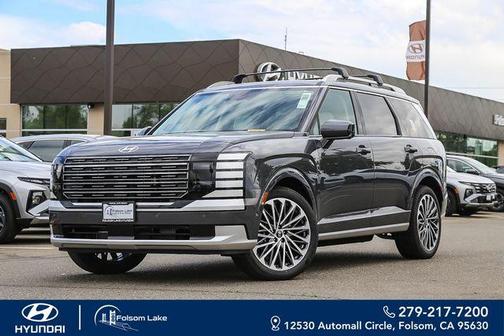 Gray Pearl 2026 Hyundai Palisade Hybrid Calligraphy