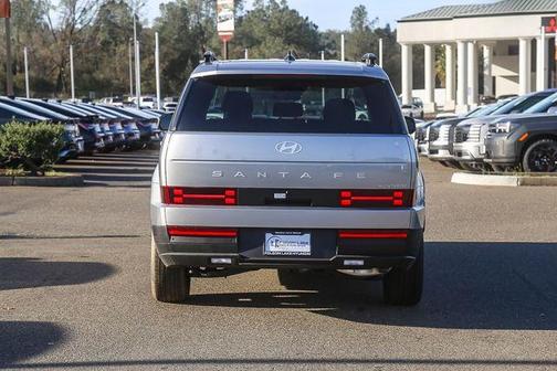 Shimmering Silver 2026 Hyundai SANTA FE HEV SEL