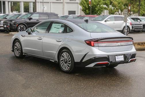 Silver 2026 Hyundai SONATA Hybrid SEL