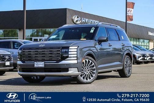 Gray Pearl 2026 Hyundai Palisade Hybrid Calligraphy