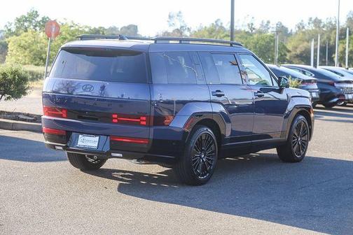 Atlantic Blue 2026 Hyundai SANTA FE HEV Calligraphy