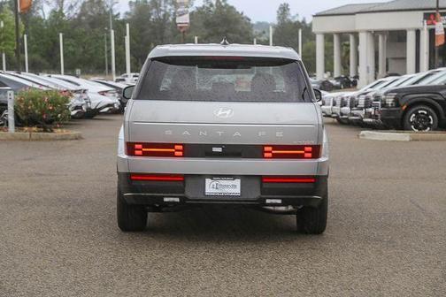 Shimmering Silver 2026 Hyundai SANTA FE HEV SE