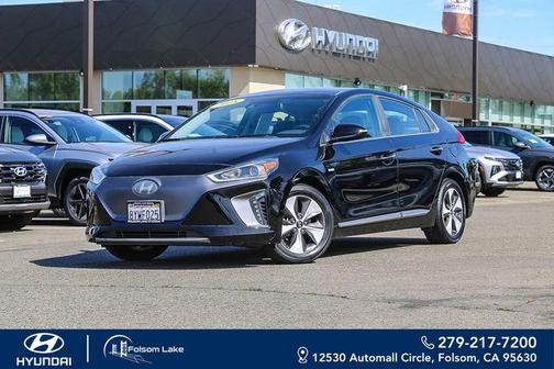 Black Noir Pearl 2018 Hyundai IONIQ EV Limited
