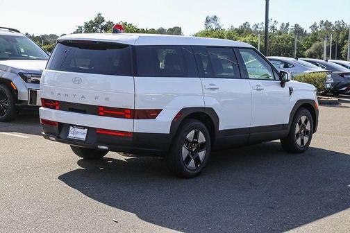 White 2026 Hyundai SANTA FE HEV SE