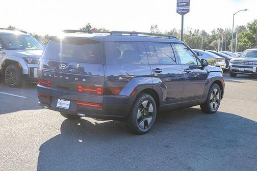 Atlantic Blue 2026 Hyundai SANTA FE HEV SEL