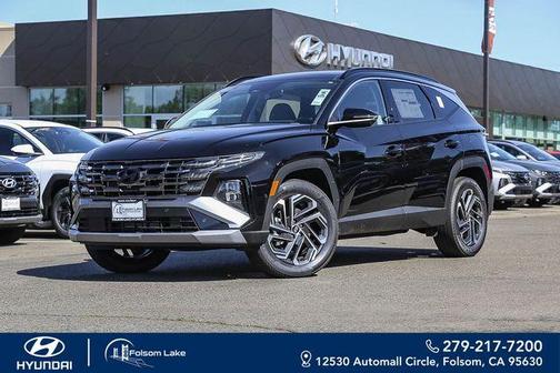 Ash Black 2026 Hyundai TUCSON Hybrid Limited