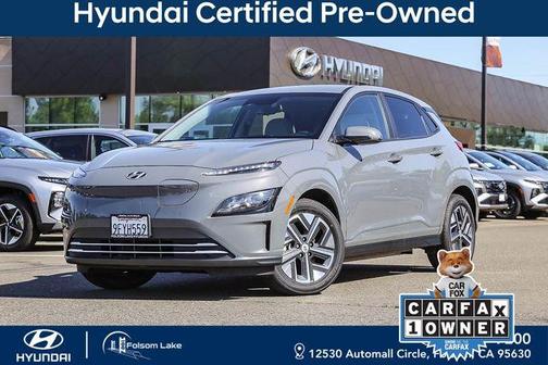 Galactic Gray 2023 Hyundai KONA EV SE