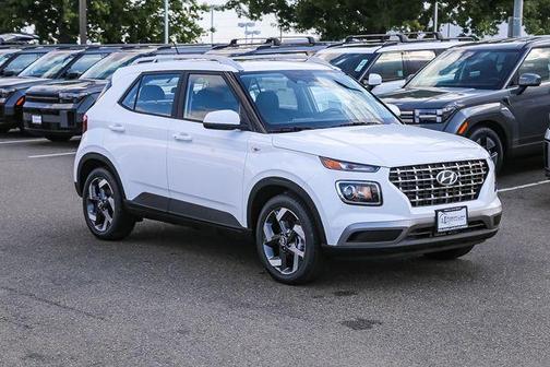 Lunar White 2026 Hyundai VENUE SEL