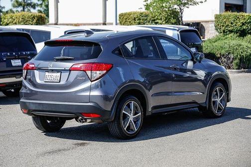 Gray 2022 Honda HR-V EX