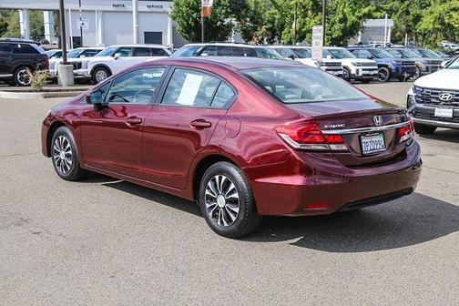 Crimson Pearl 2015 Honda Civic LX