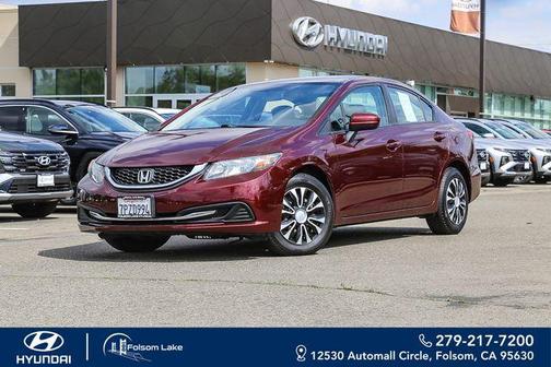 Crimson Pearl 2015 Honda Civic LX